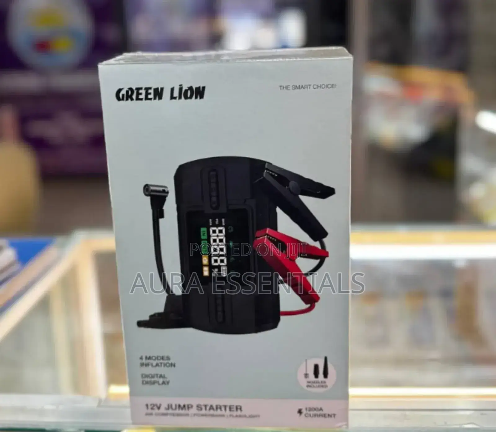 Green Lion 12v Jump Starter 12000 Mah