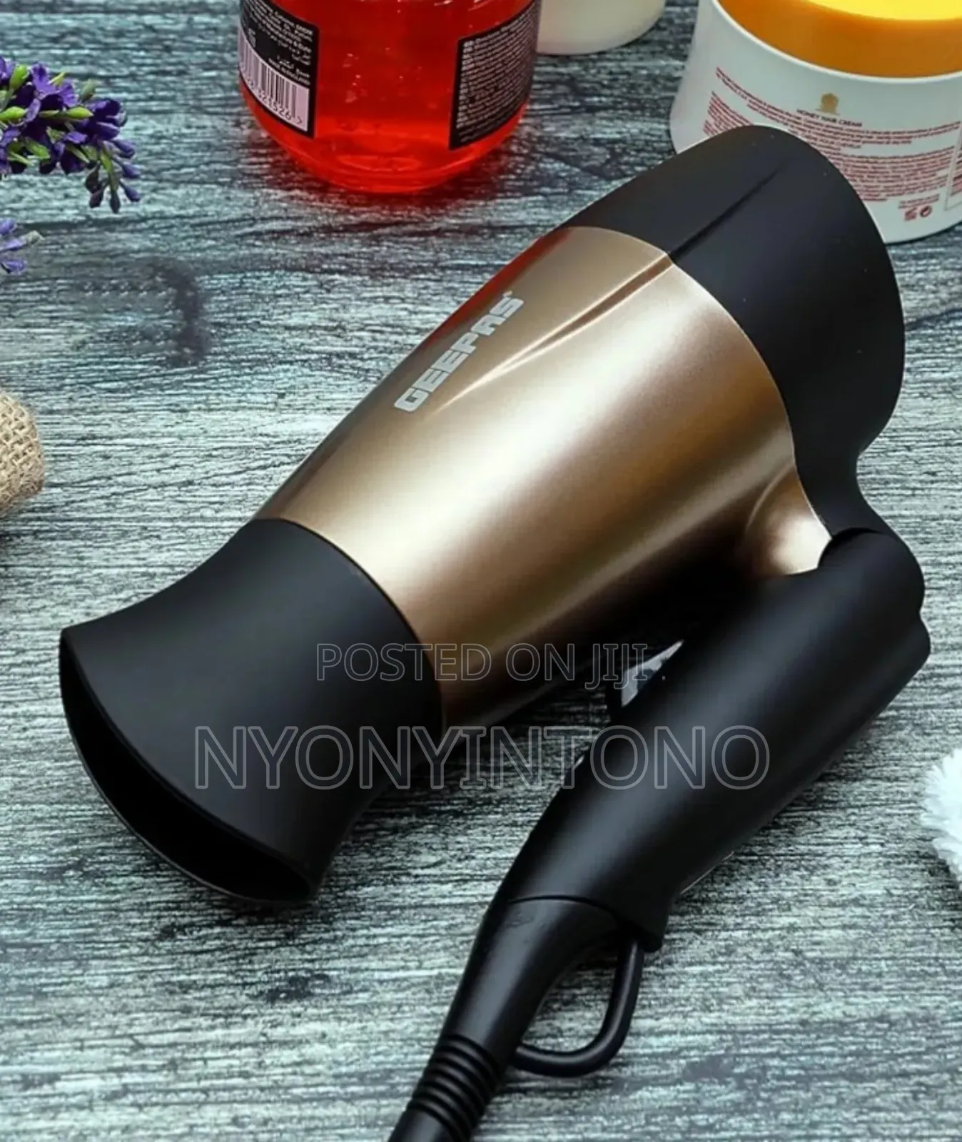 Geepas High-Quality Mini Foldable Hair Dryer Gh-8642