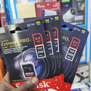 64gb Extreme Pro Sd Card/Sandisk Extreme Pro Camera