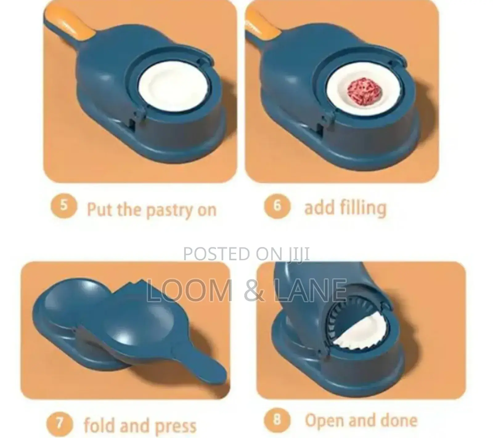 2in1 Handpress Dumplings Mould Tool