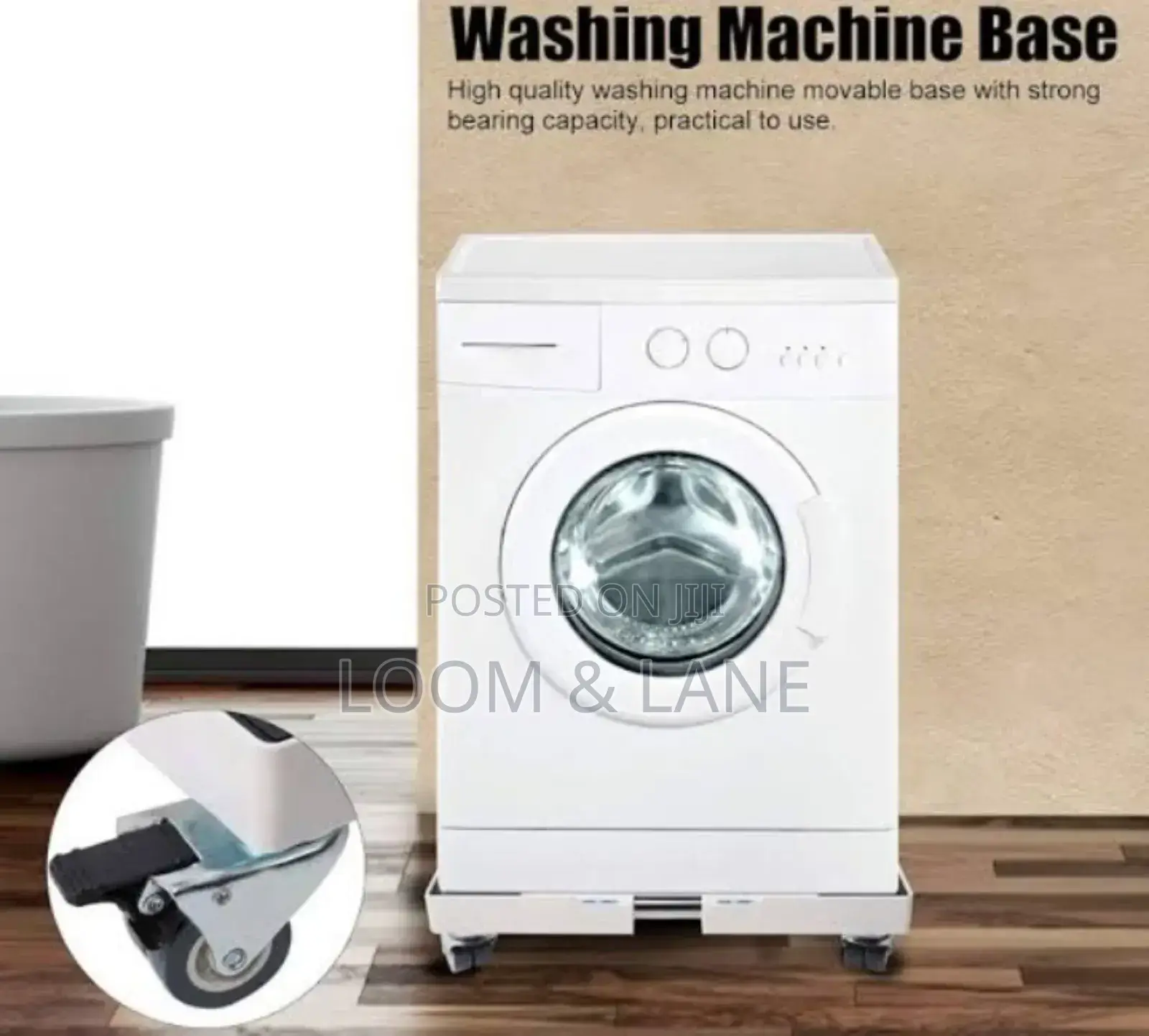 Universal Heavy-Duty Mobile Base for Refrigerator and Others