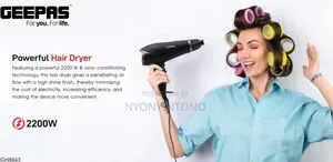 Geepas Professional Hair Dryer Gh-8643 2yr Warranty