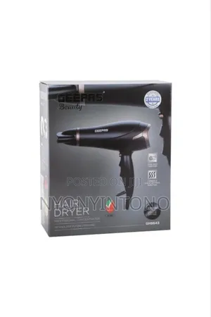 Geepas Top-Quality Hand Dryer With 2yrs Warranty Gh-8643
