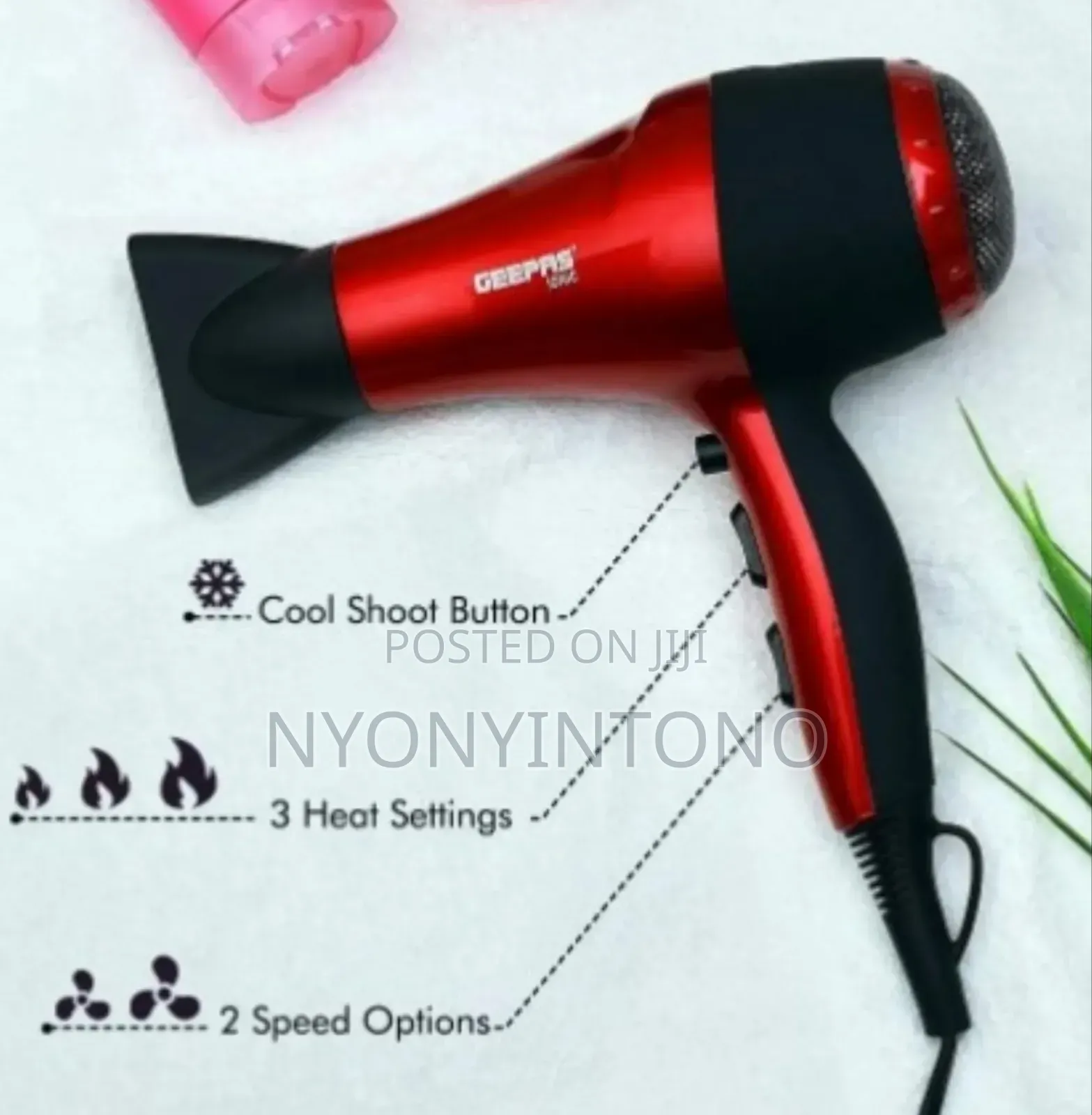 Geepas High-Quality Hair Dryer Gh-86018