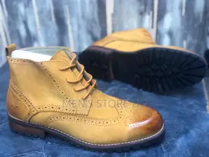 Timberland Casual Genuine Leather Wooden Sole Oxford Boots