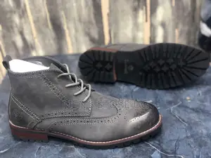 Timberland Casual Genuine Leather Wooden Sole Oxford Boots