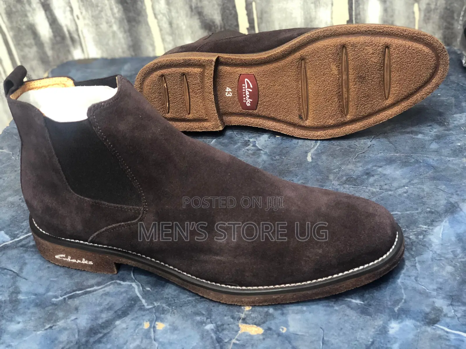Clarks Casual Gentle Genuine Suede Boots