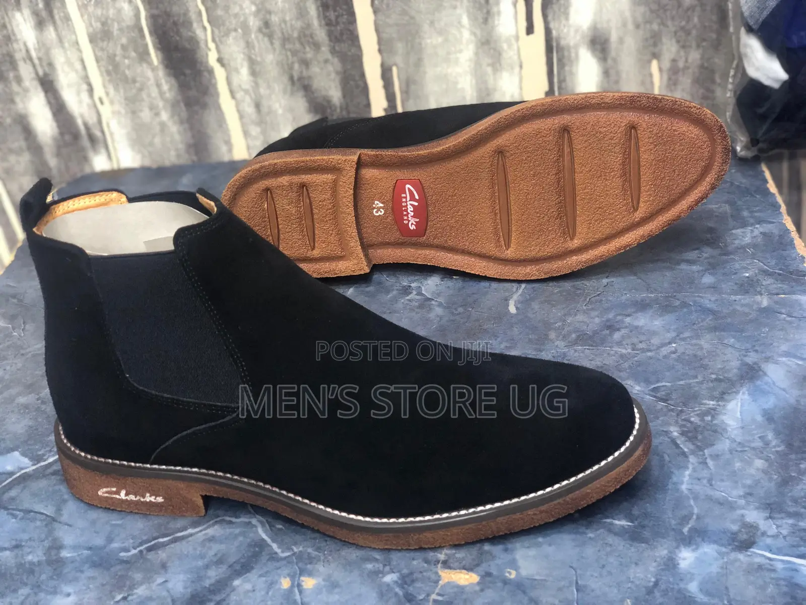 Clarks Casual Gentle Genuine Suede Boots