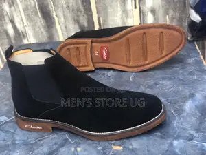 Clarks Casual Gentle Genuine Suede Boots