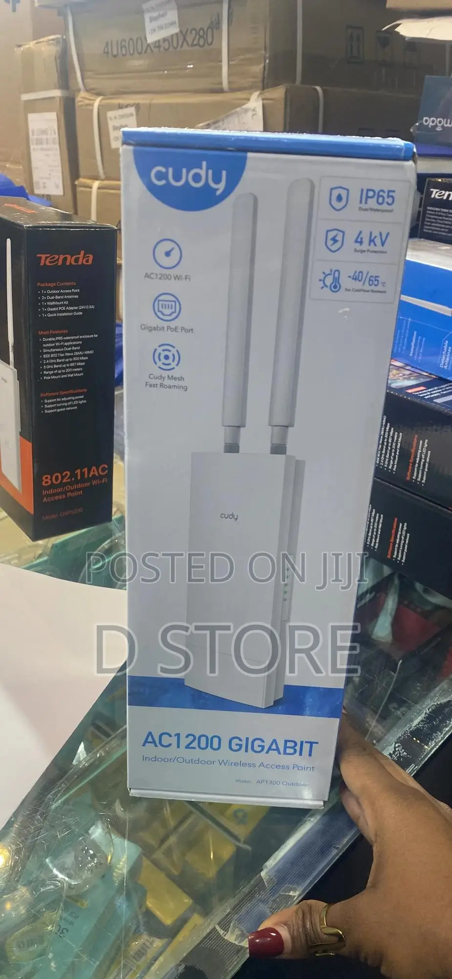 Cudy Ac1200 Gigabit Outdoor Accesspoint