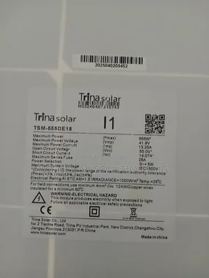 Trina Solar Panels 550watts