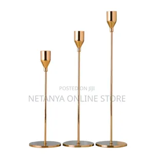 Metallic Candle Holder