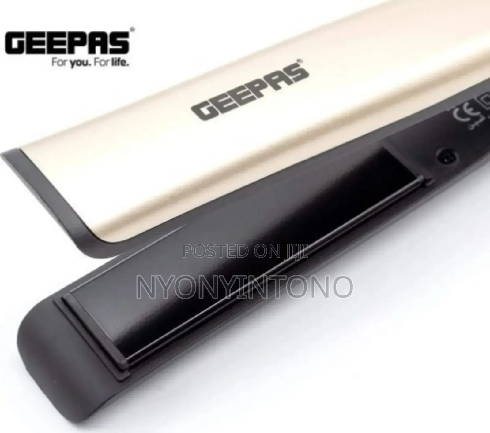 Geepas Top-Quality Hair Straightener, 2yr Warranty Ghs86016