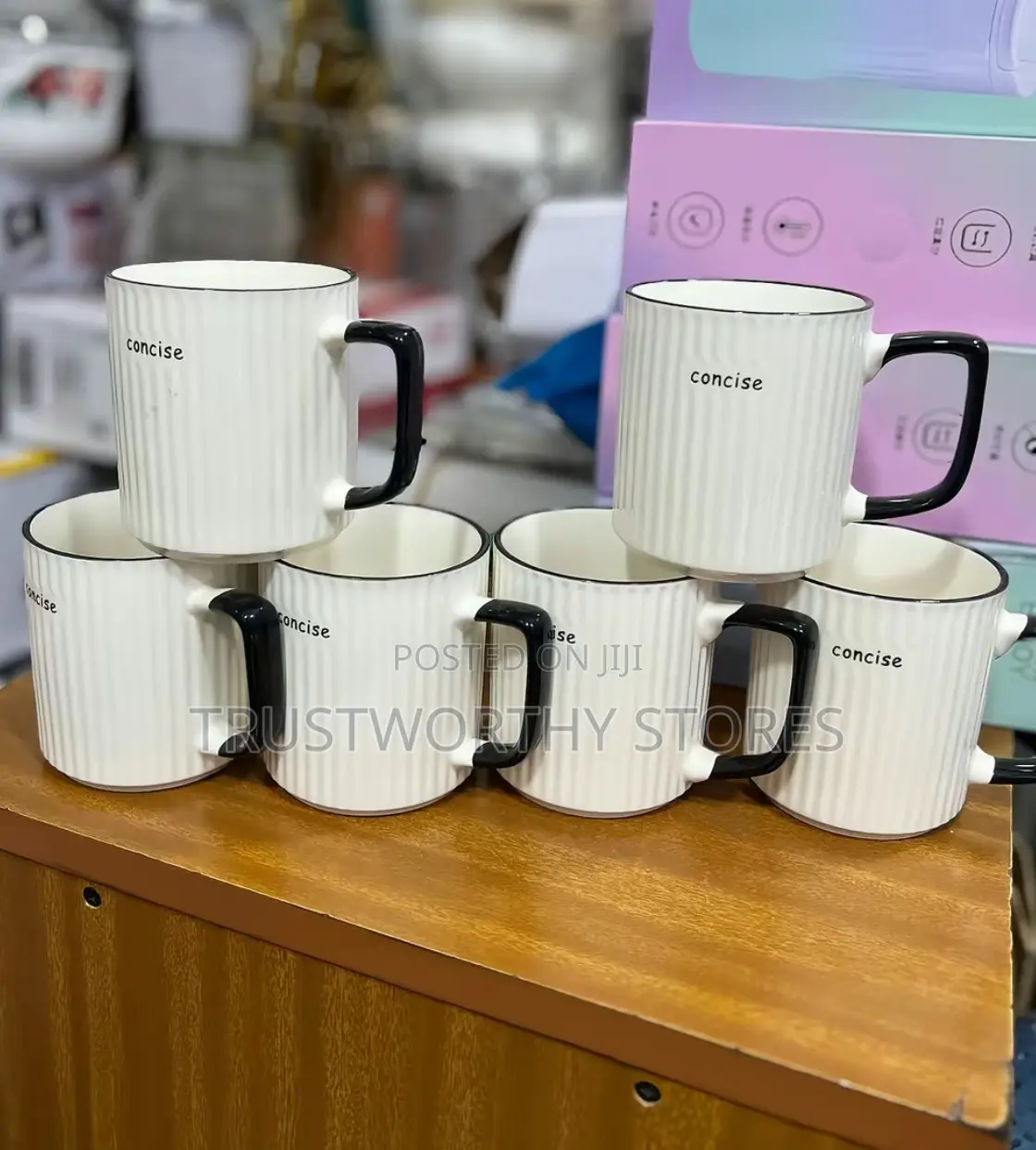 Concise Cups - 6pcs