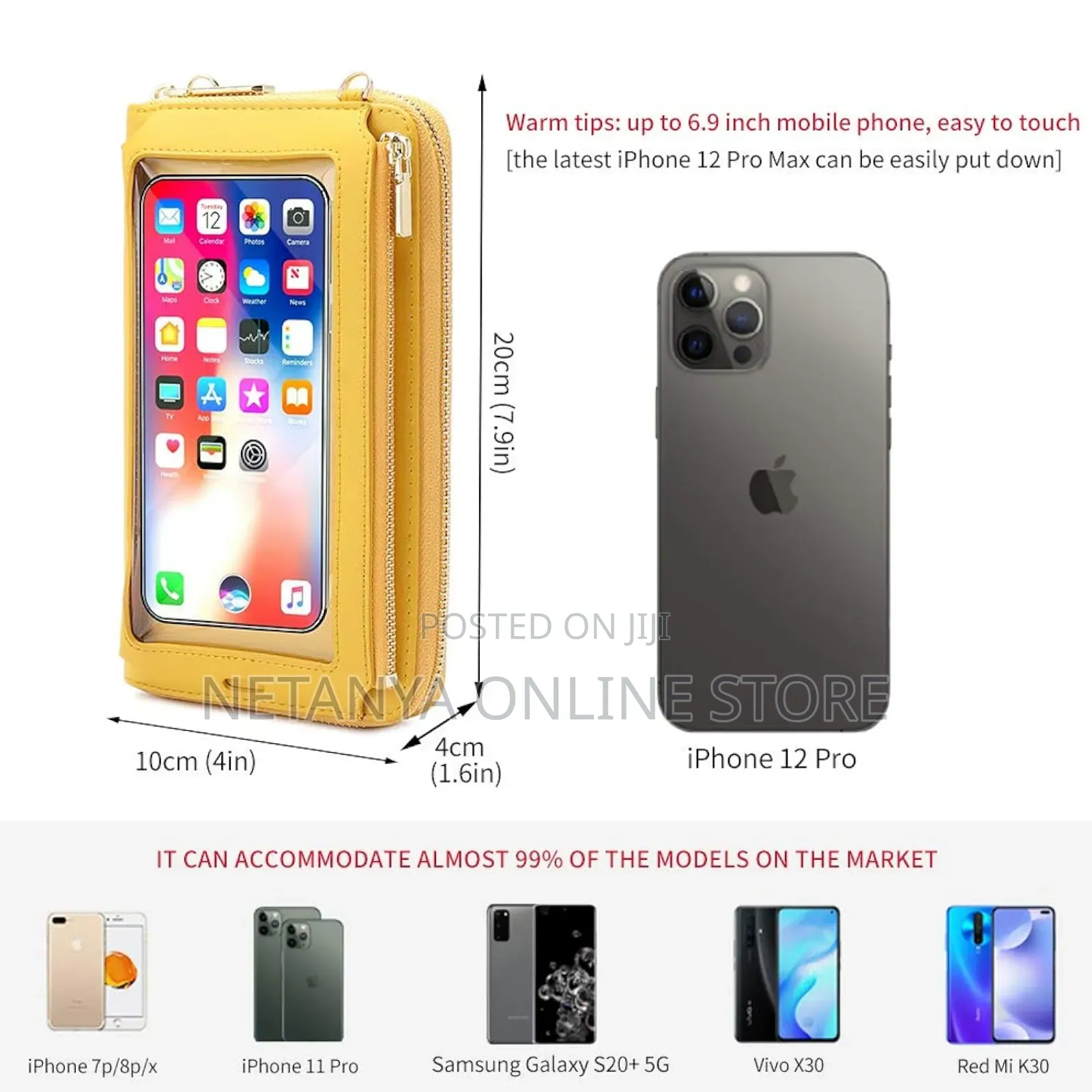 Touch Screen Phone Bag