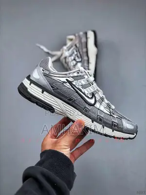 Classic Nike P6000 Metallic Silver Sneakers in Stock