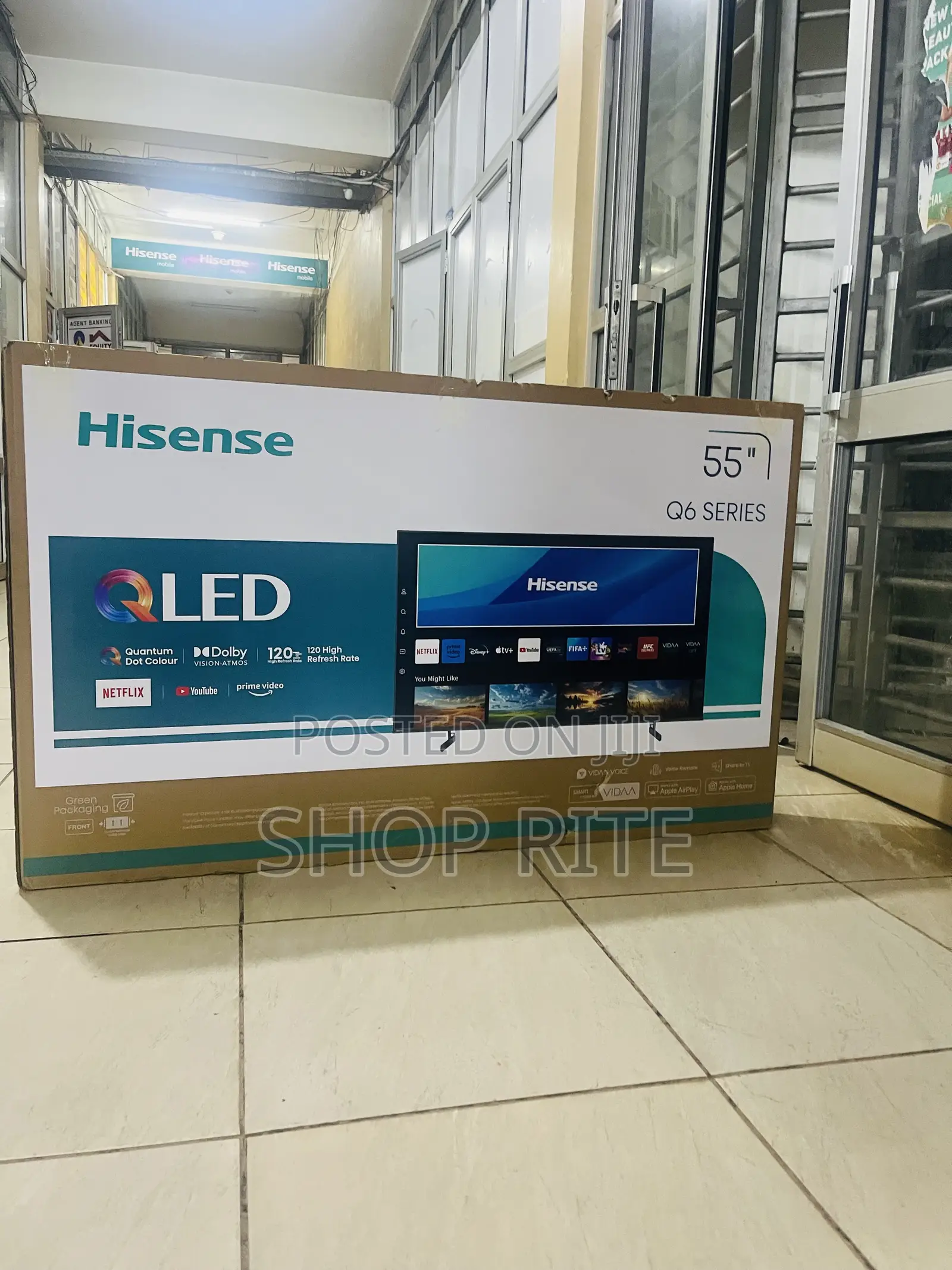 Hisense 55 Inches Qled Smart TVS Q6n