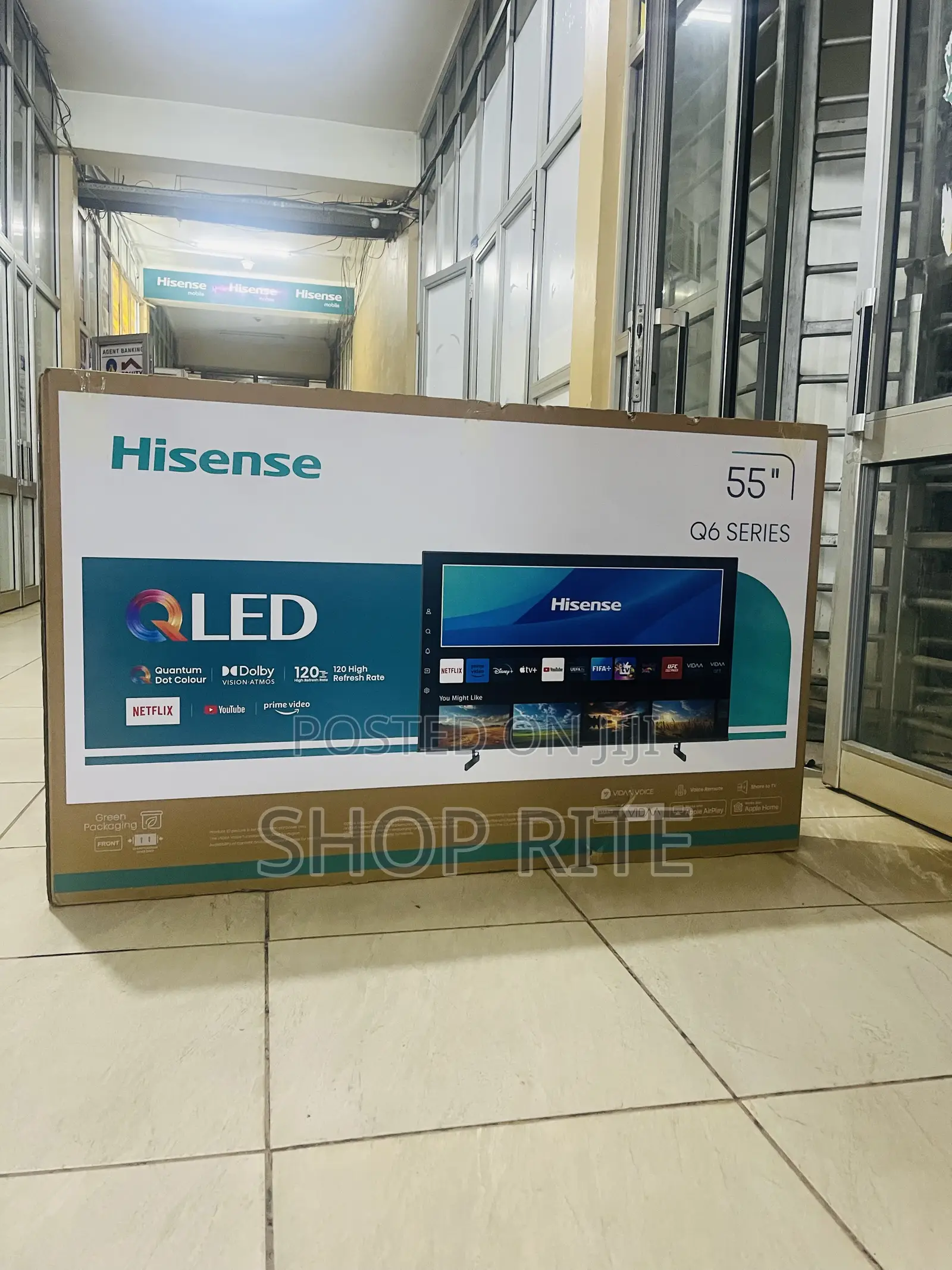 Hisense 55 Inches Qled Smart TVS Q6n