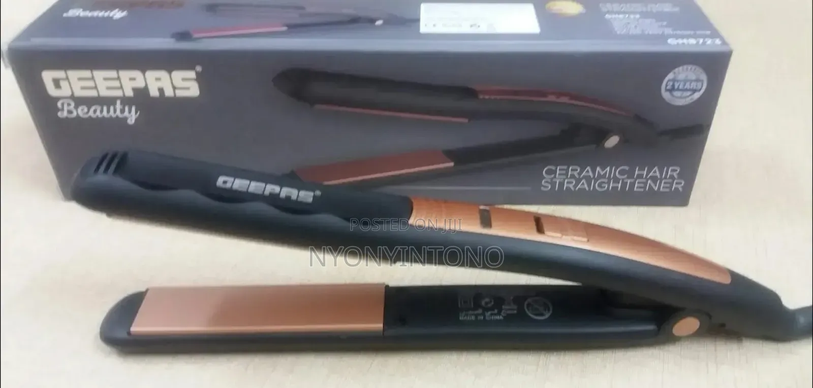 Geepas High-Quality Electric Hair Straightener GHS-86102