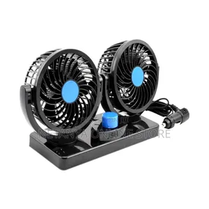 Double Headed Vehicle Fan