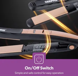 Geepas Best-Quality Electric Hair Straightener GHS-86102