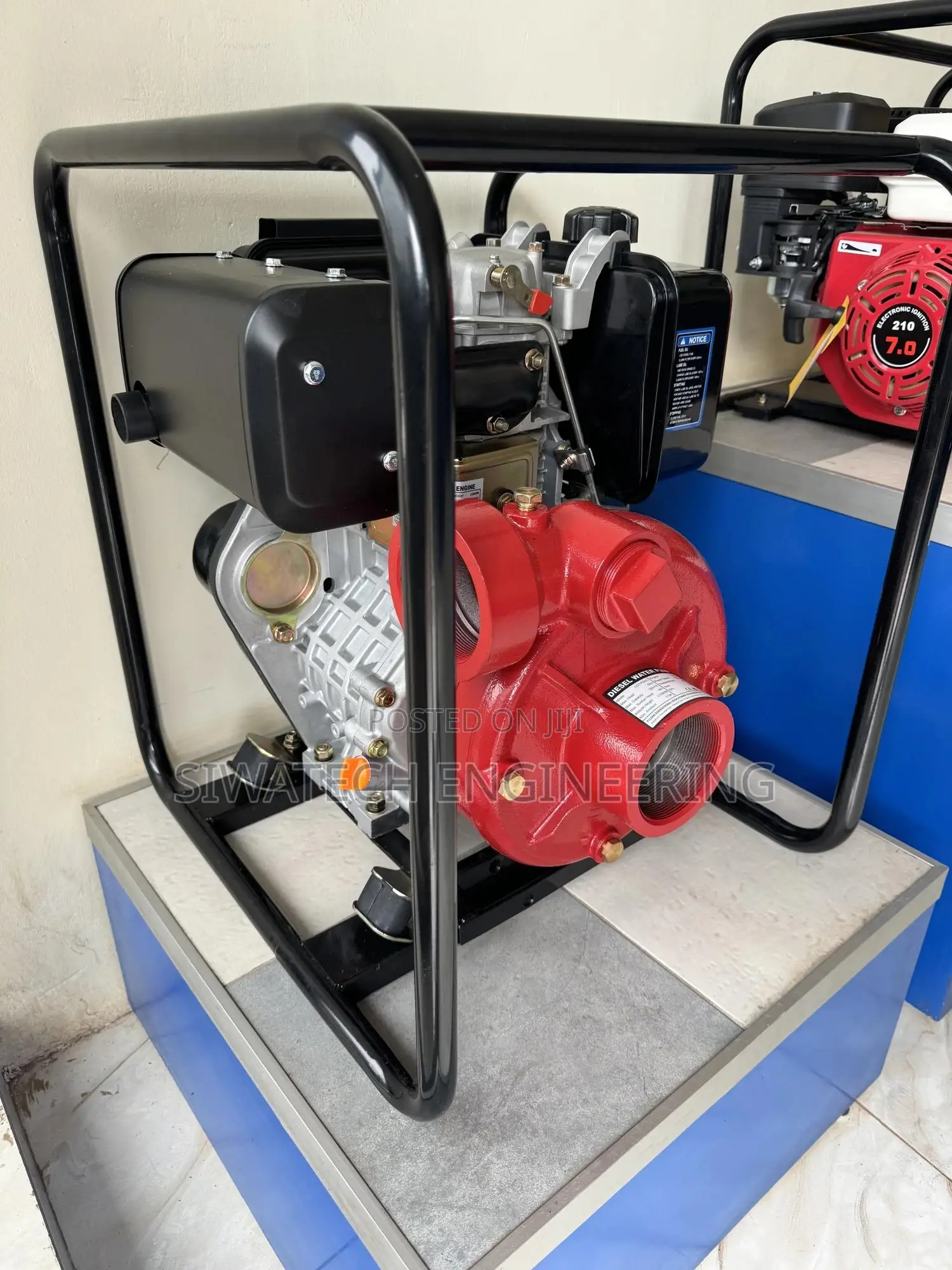 High Pressure Diesel Engine Water Pump, 65m Head 50cubics/Hr