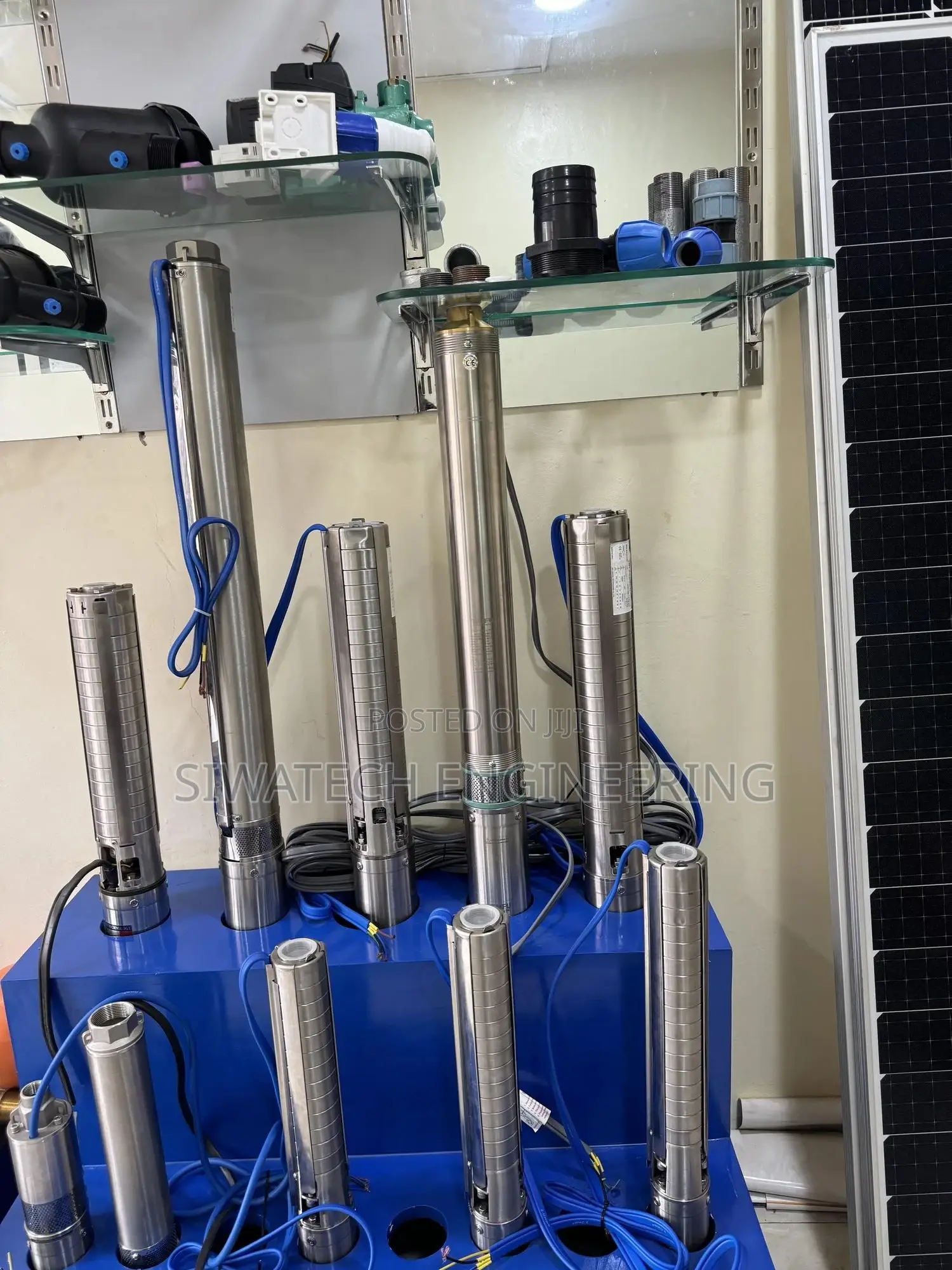 Submersible Water Pumps Both Dc, Ac Ad/Dc, 77m-440m Head