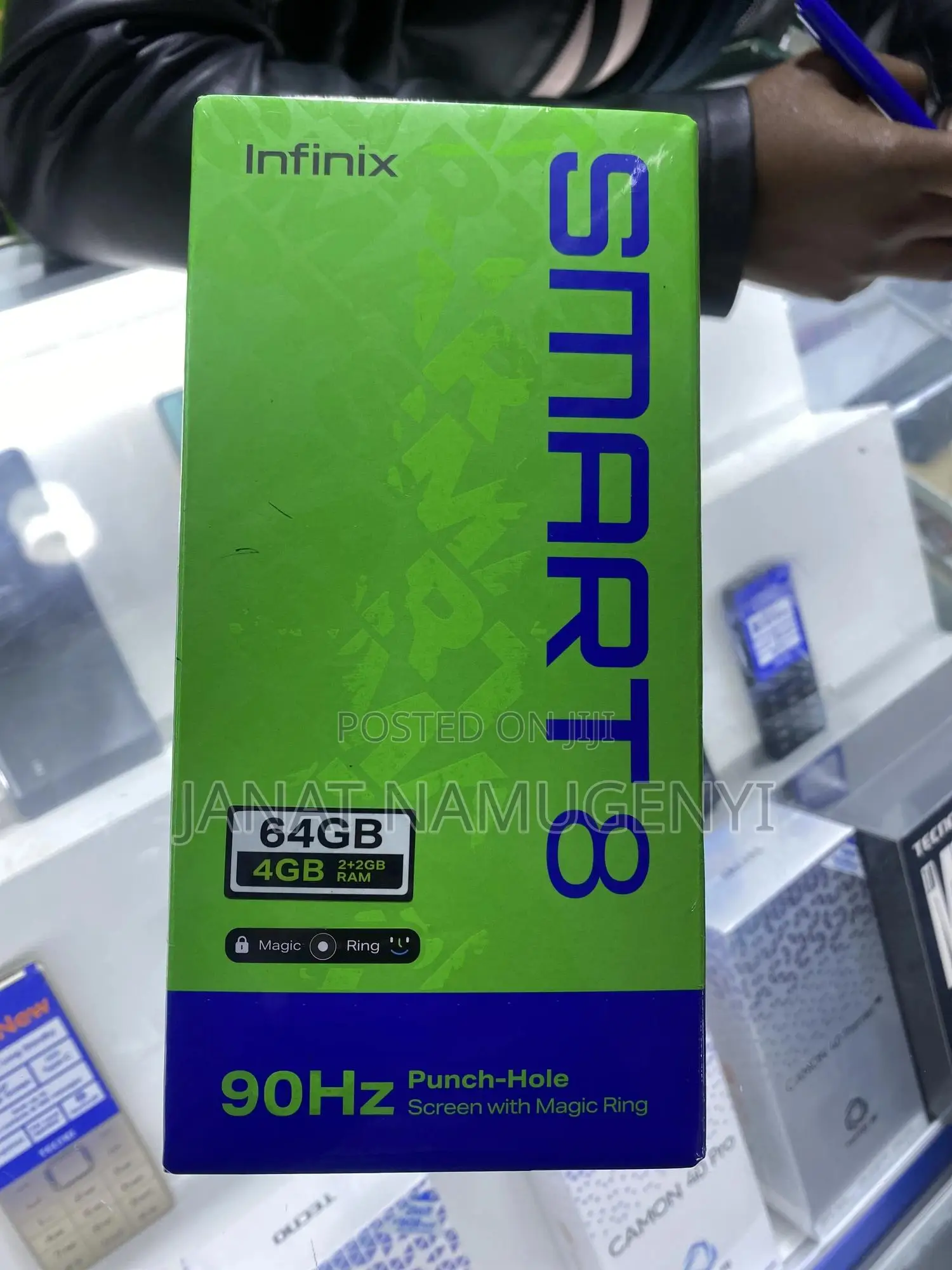 New Infinix Smart 8 64 GB Black