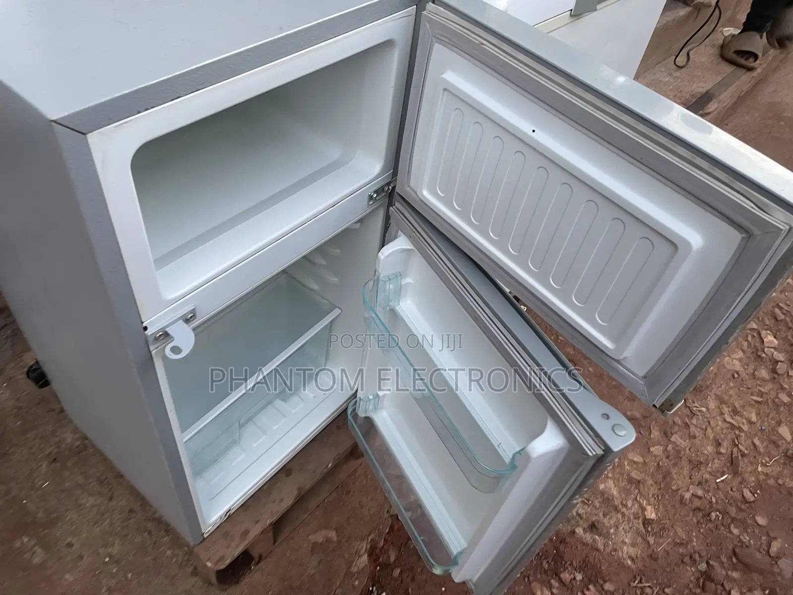 Double Door Table Top Refrigerator