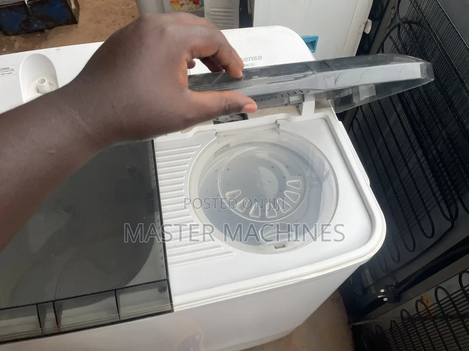 Hisense 7kg Twin Tub Machine