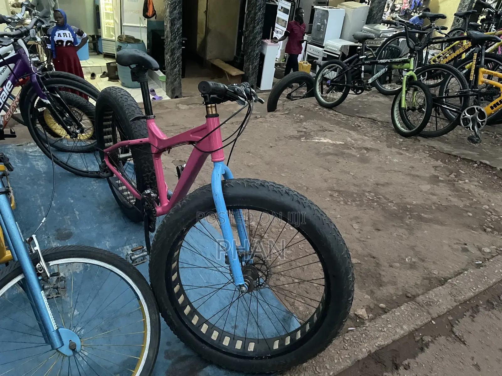 Pink Big Rim Bicycle
