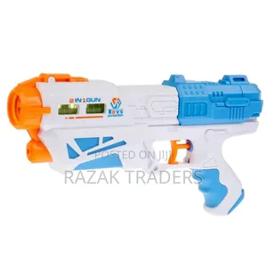 2 In1 Water Shoot Gun With 3 Bowling Pins 6 Soft Ball