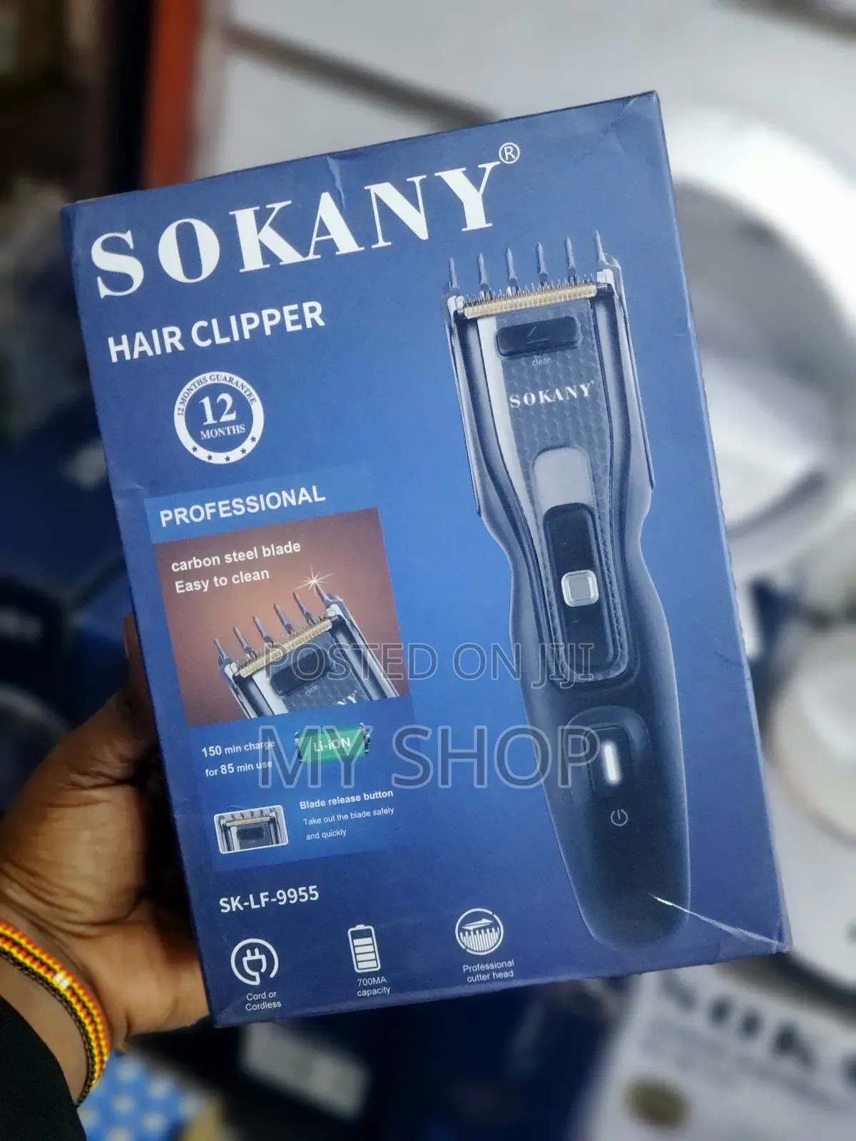 Sokany Hair Clipper ( Rechargeable)
