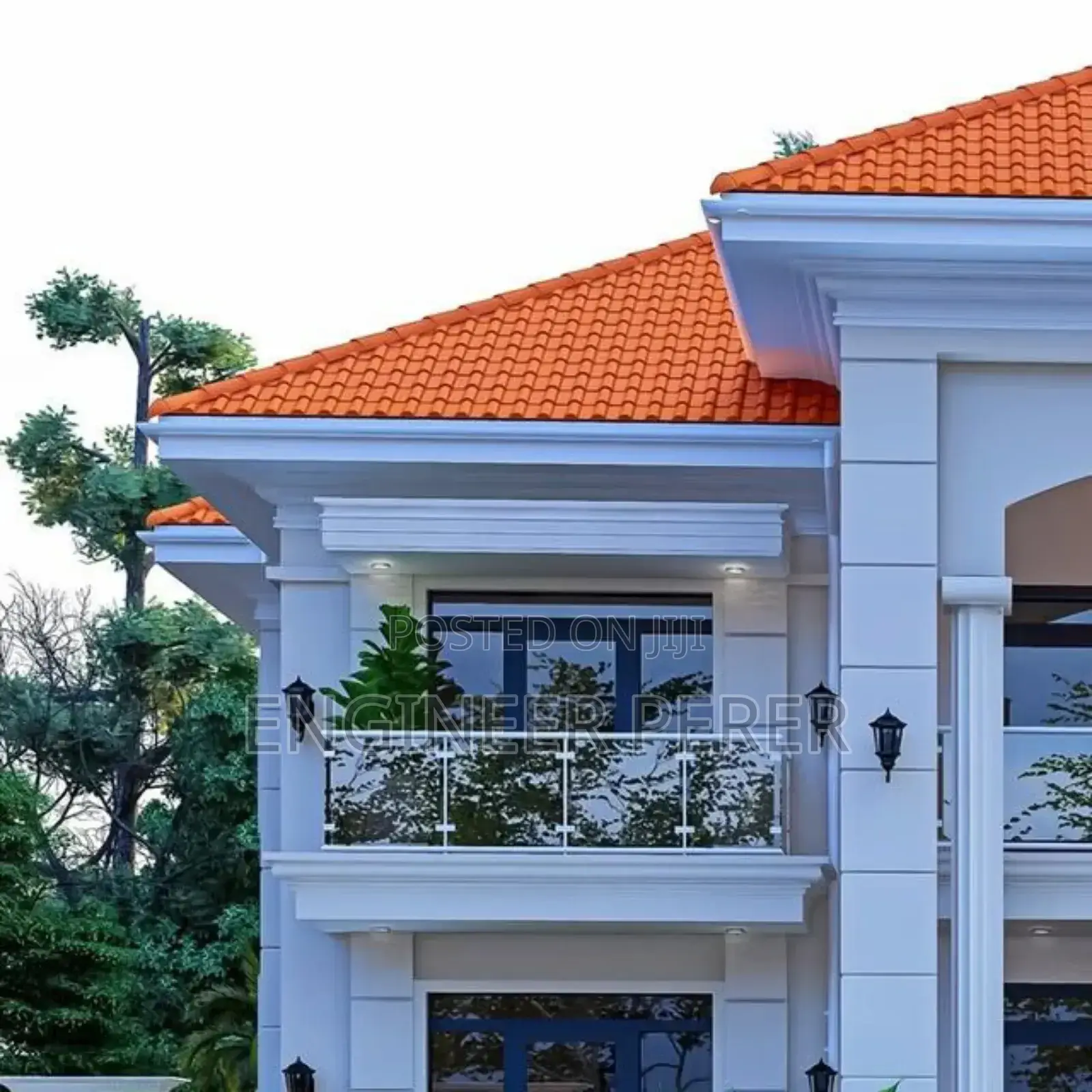 Unick 4 Bedrooms House Plan Elevations Nice Looking and Comfort.