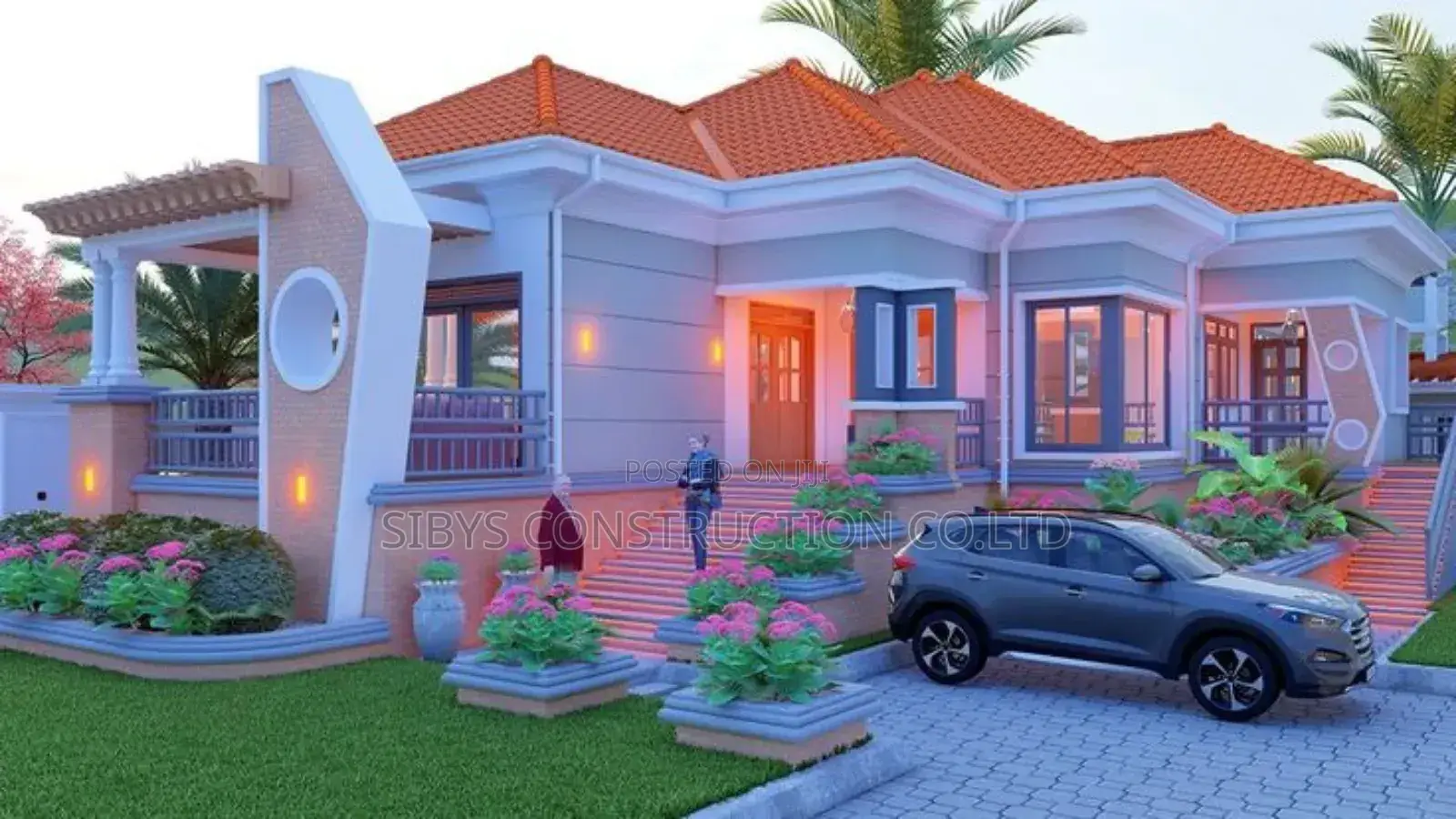 Unick 4 Bedrooms House Plan Elevations Nice Looking and Comfort.