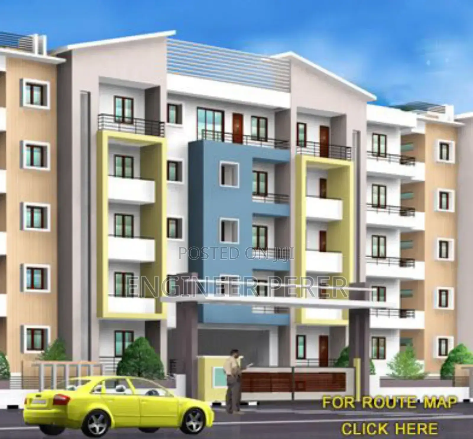 Apartments Construction Plan With Approval.
