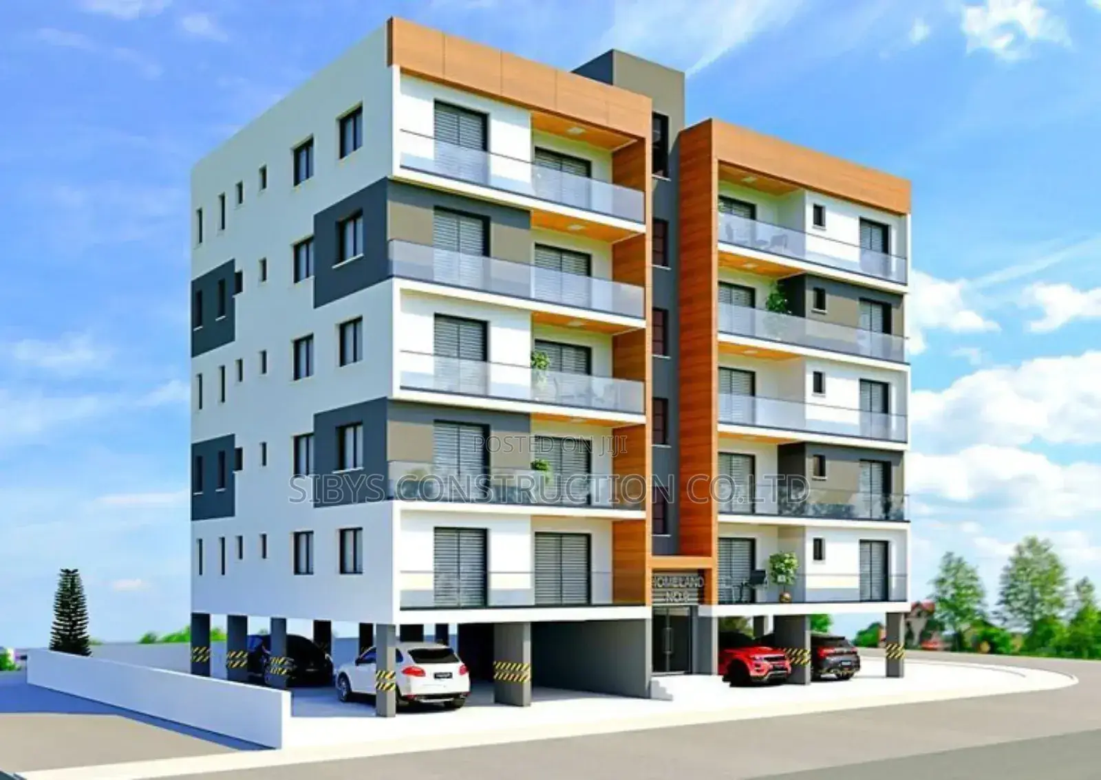 Apartments Construction Plan With Approval.