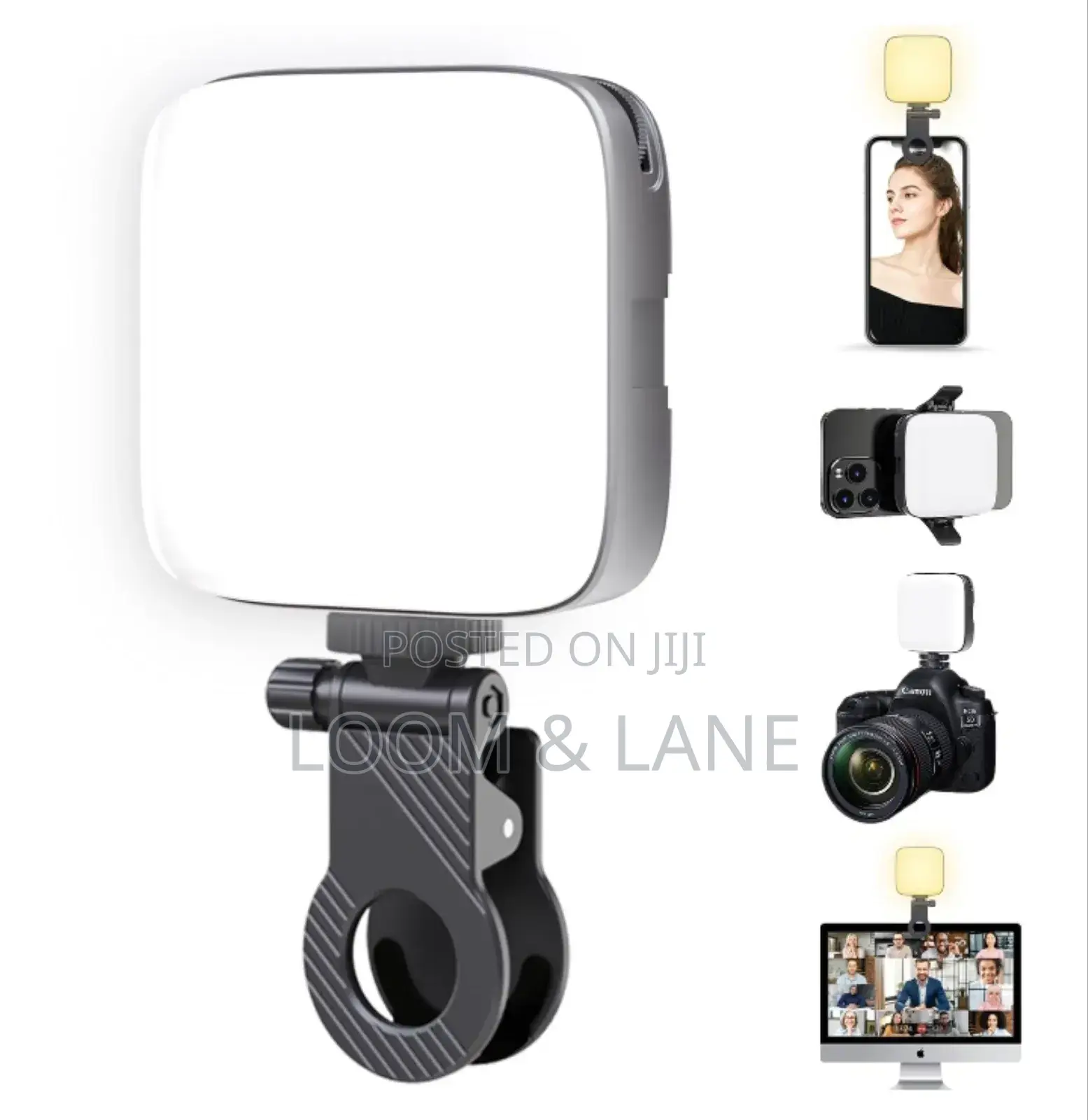 Portable Mini Led Video Light With Clip