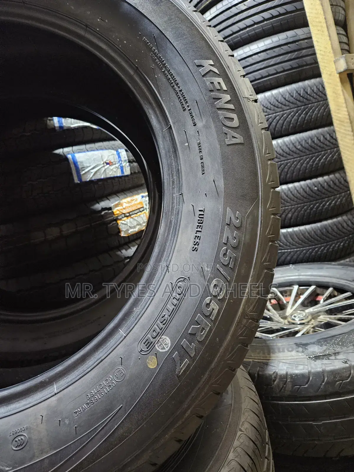225 65 R17 Kenda Imported Tires Batter Then a New Tire