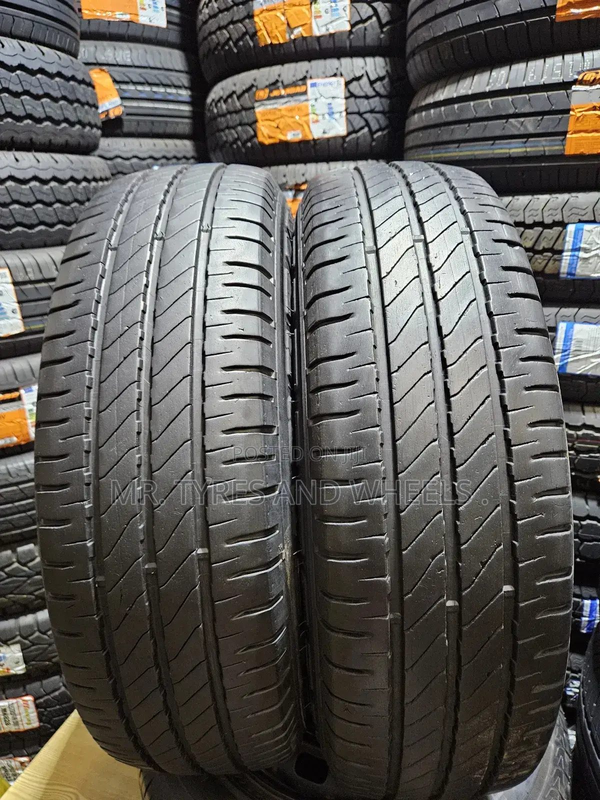 Its Michelin 195 80 R15 Imported Tires in Only 2pises Now