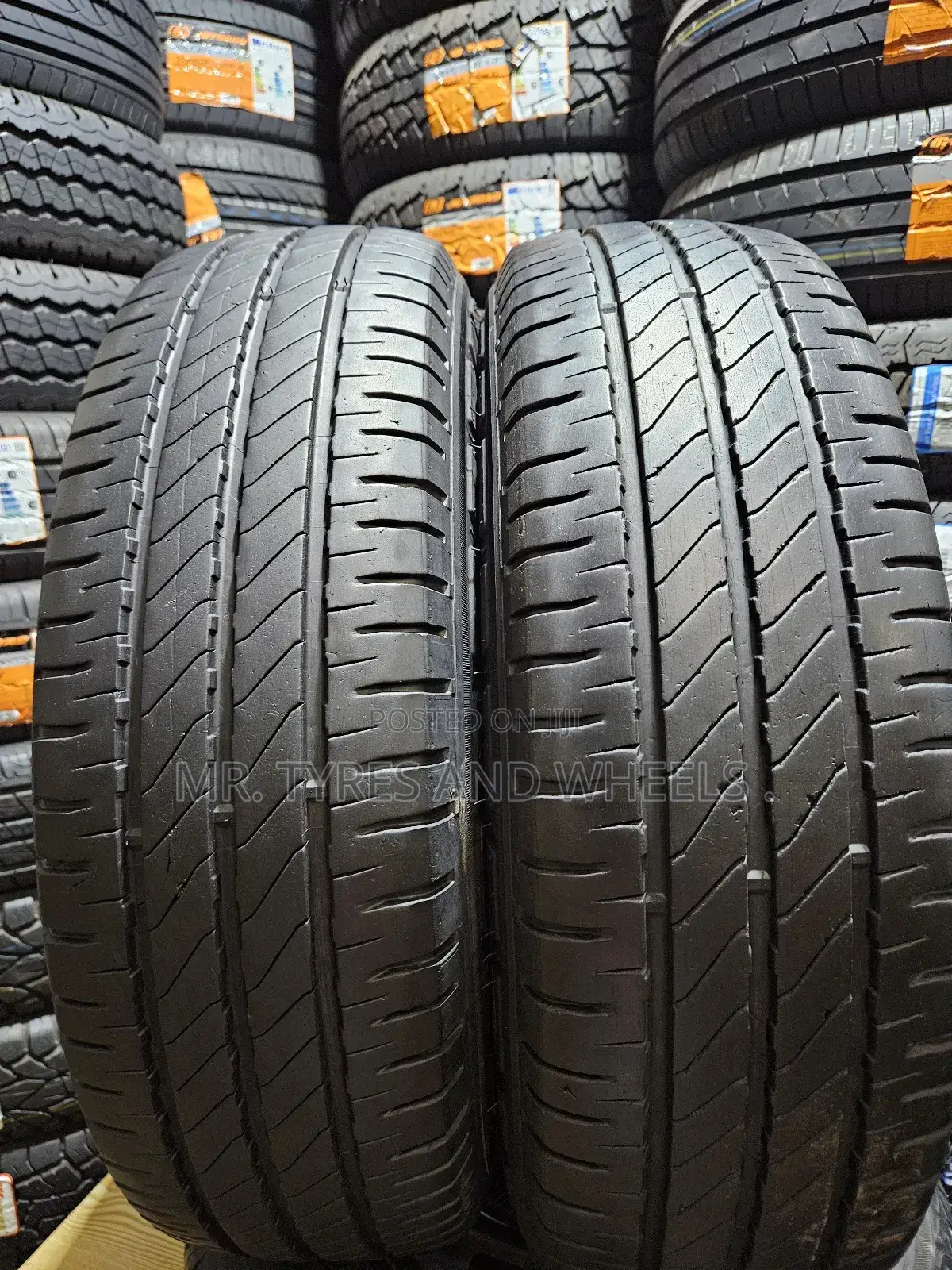 Its Michelin 195 80 R15 Imported Tires in Only 2pises Now