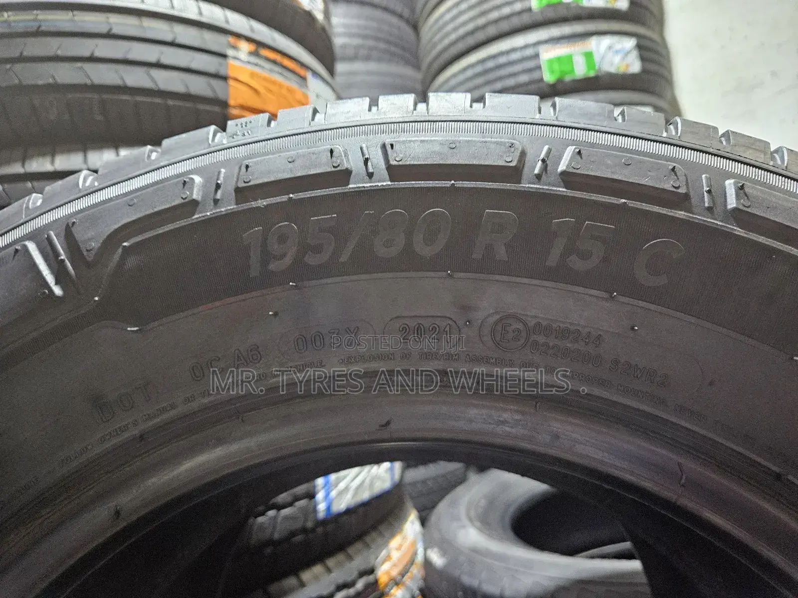 Its Michelin 195 80 R15 Imported Tires in Only 2pises Now
