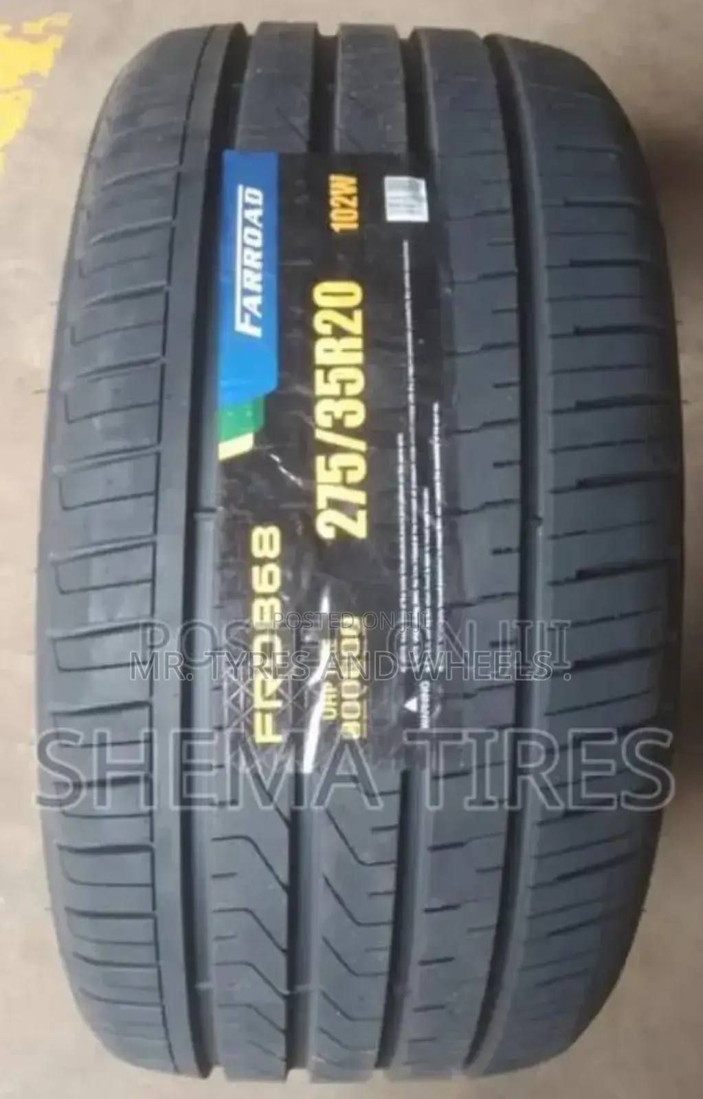 275 35 R20 Farroad Tires the Gd Type in Low Profile Tires.