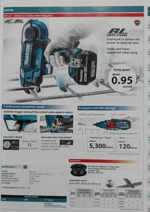 Makita Rechargeable Binding Wire Tightening Machine