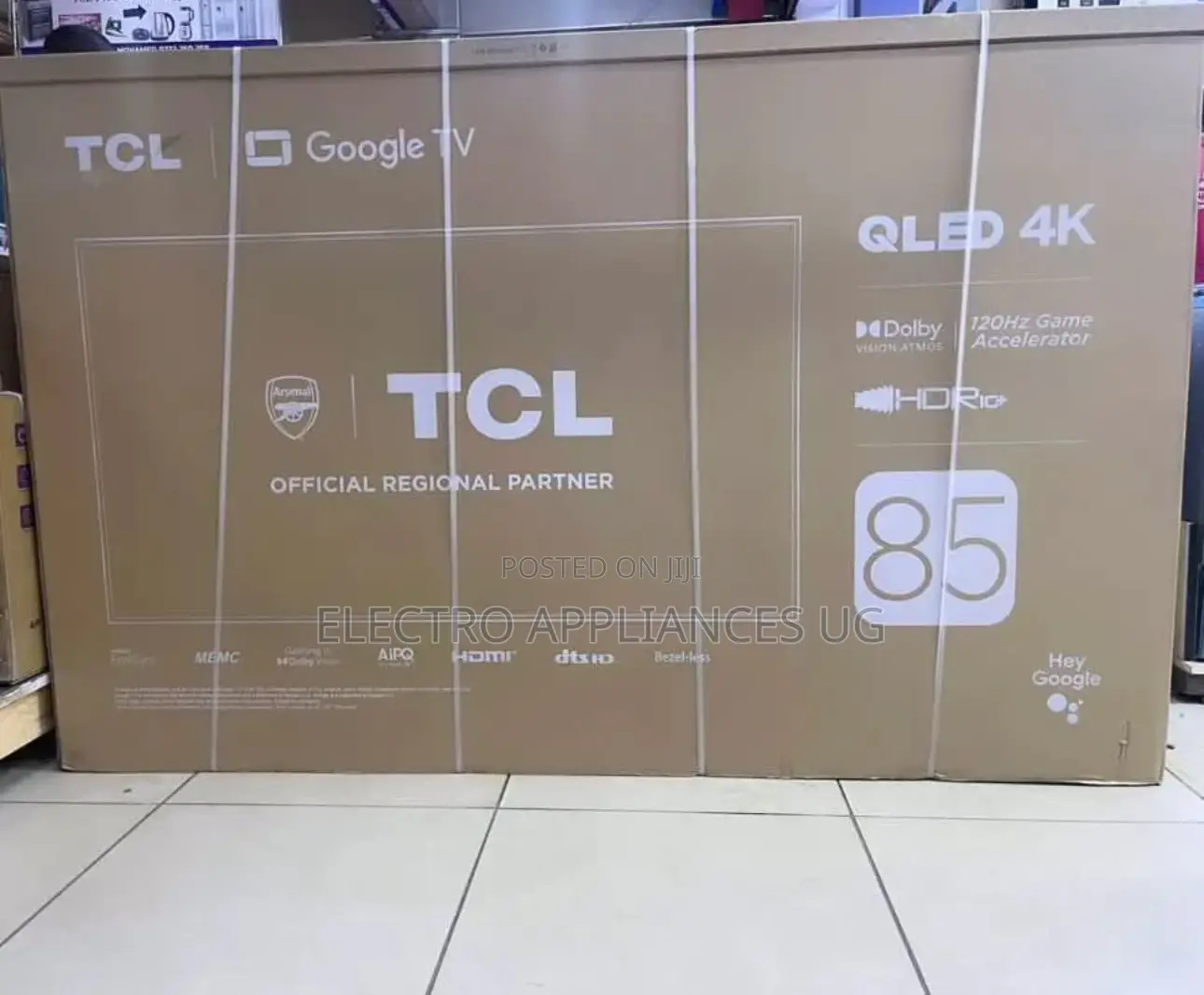 TCL 85-Inch Qled TV With Google TV