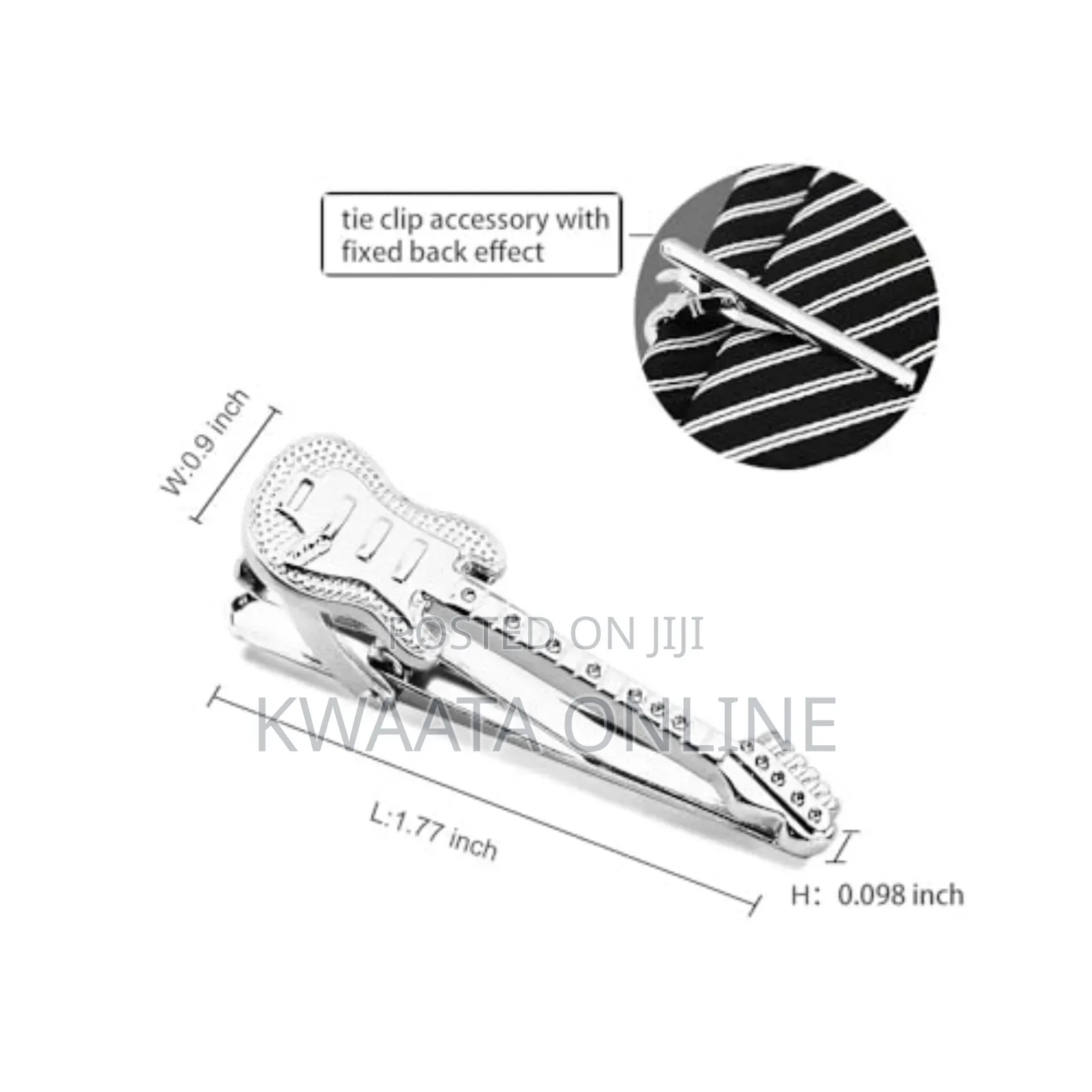 Tie Clips for Men Unique Set,Tie Bar Silver and Gold
