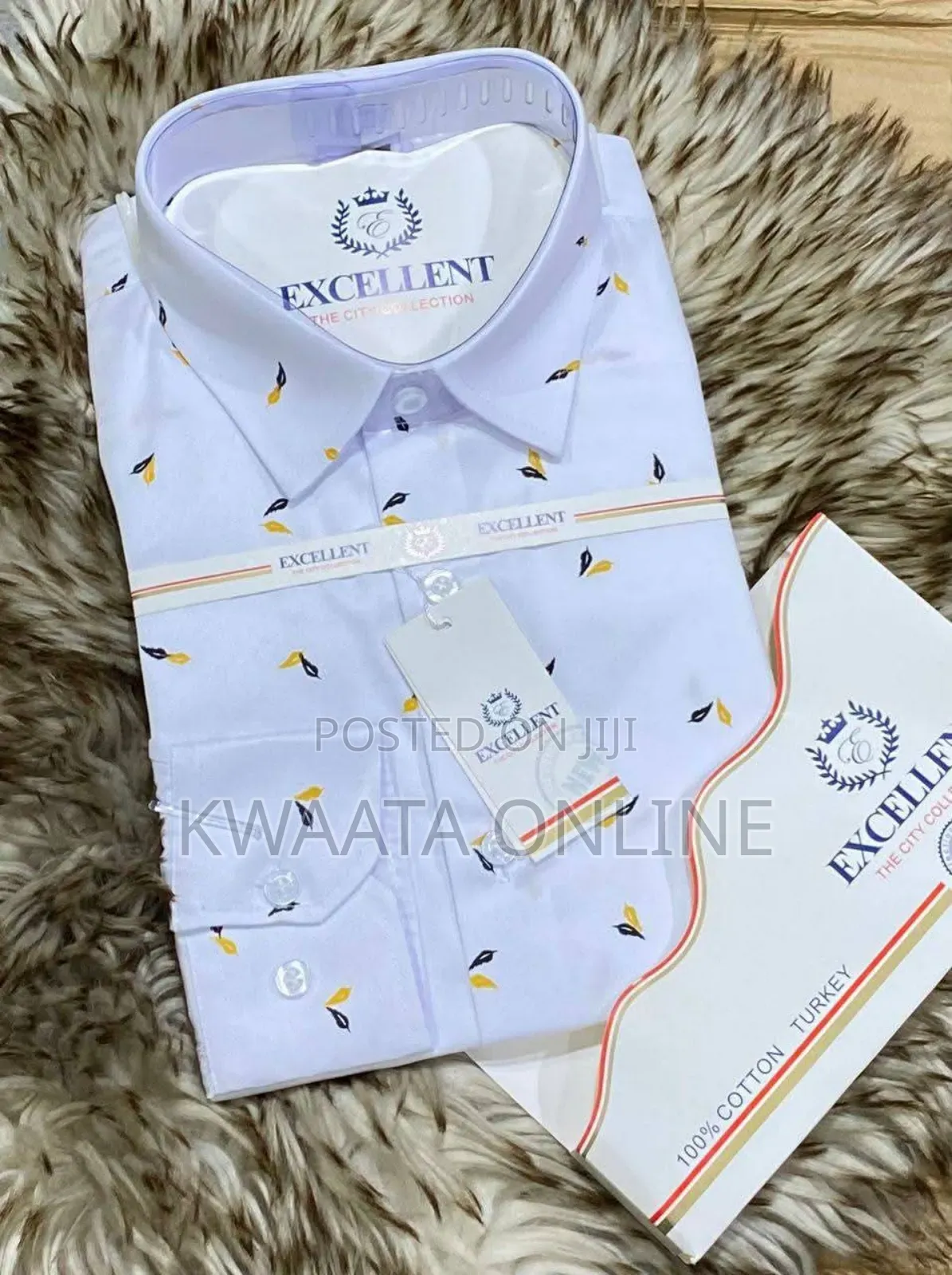 Excellent Long-Sleeve Button-Down Dress Shirt