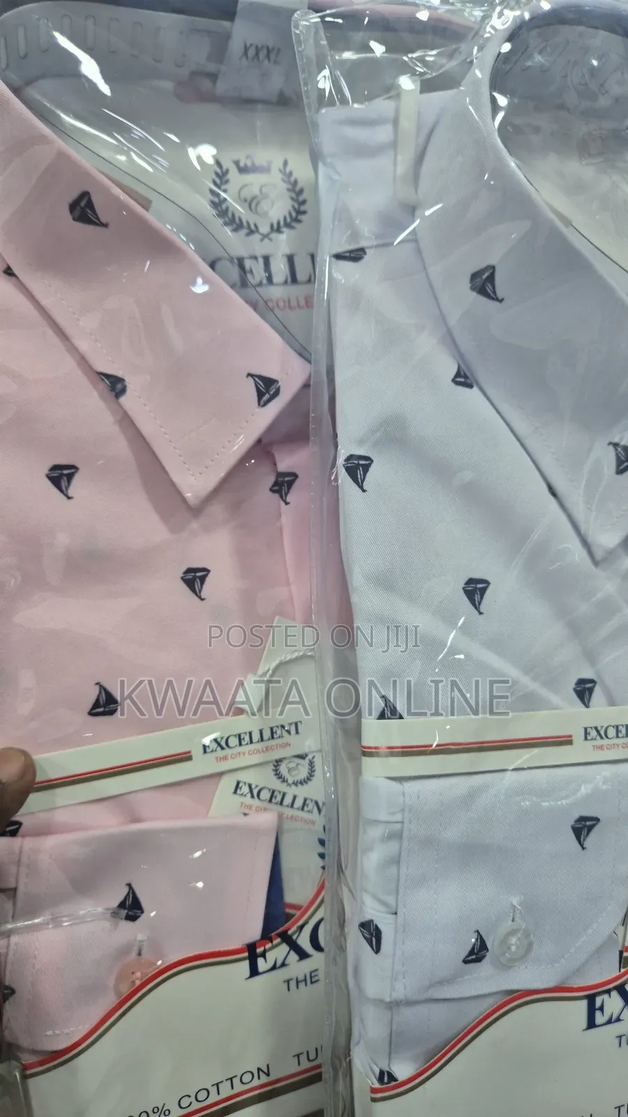 Excellent Long-Sleeve Button-Down Dress Shirt