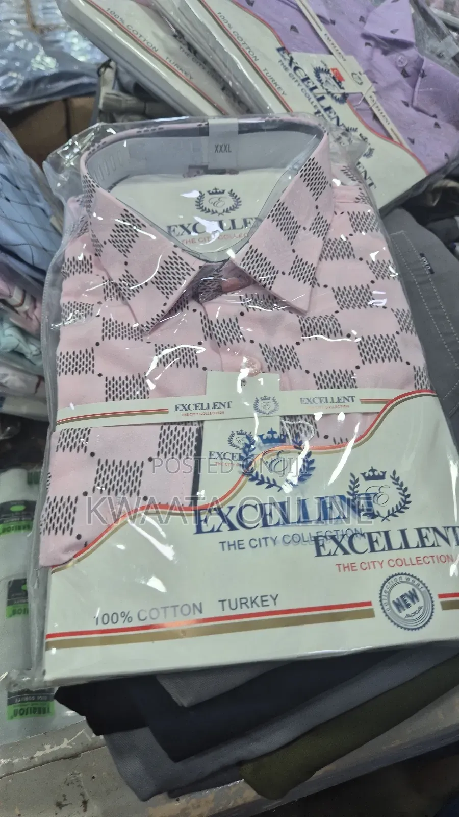 Excellent Long-Sleeve Button-Down Dress Shirt