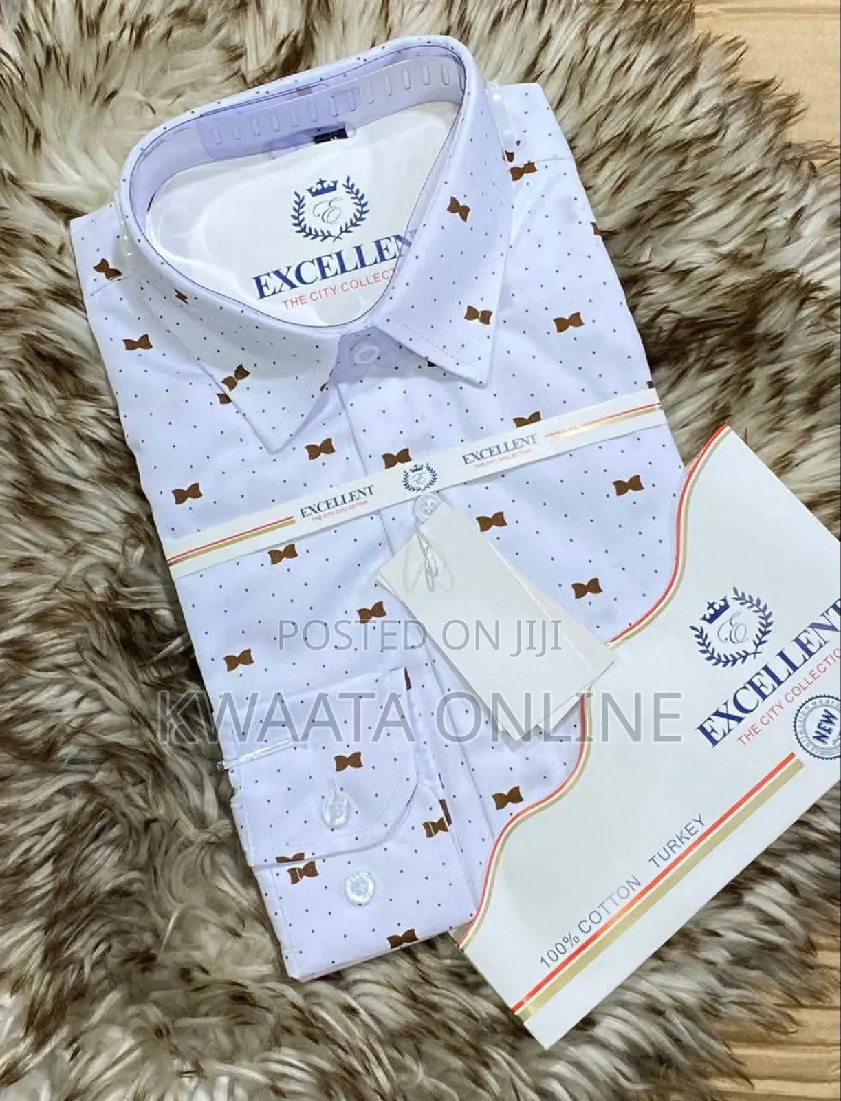 Excellent Long-Sleeve Button-Down Dress Shirt